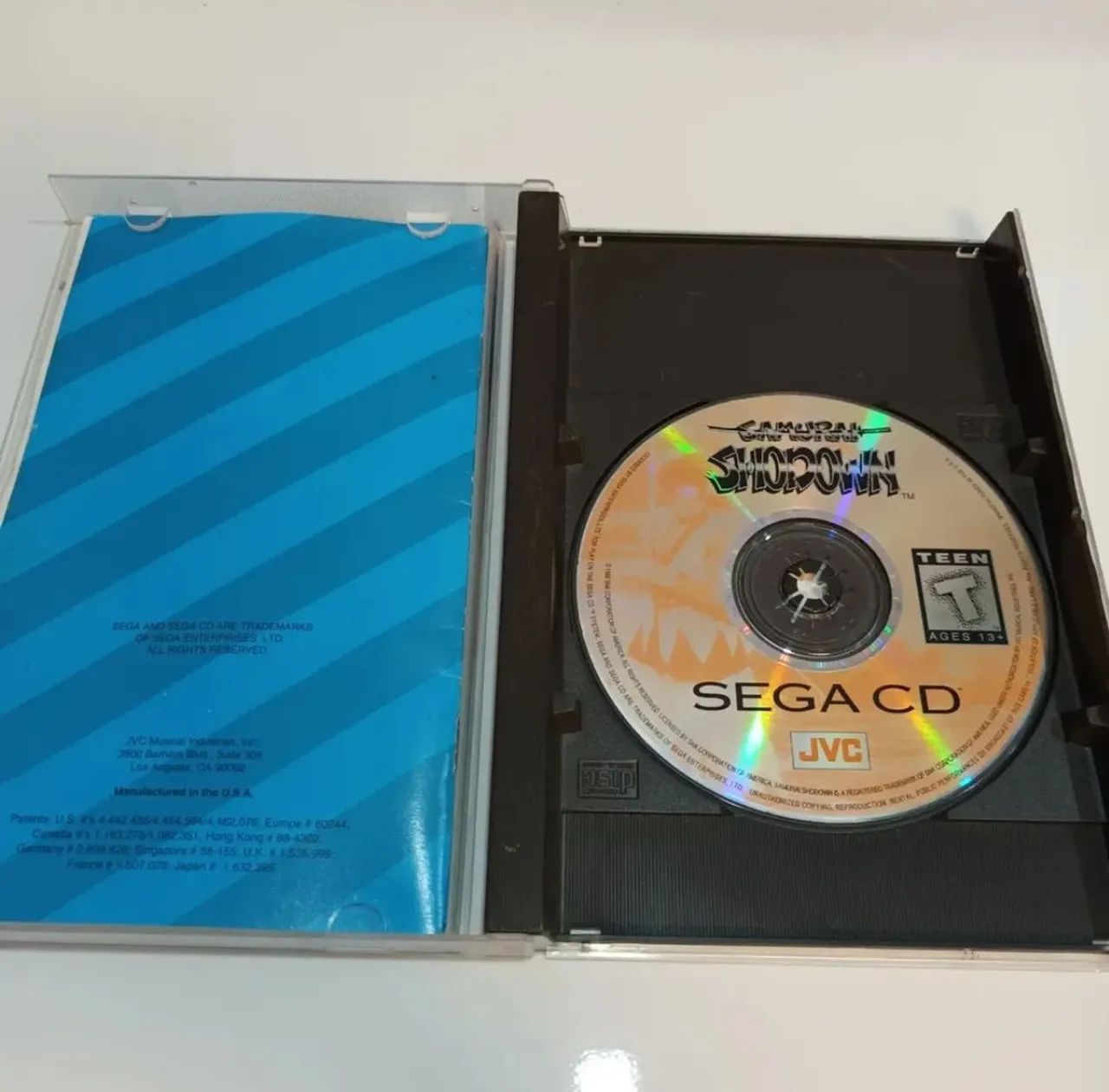 Samurai Shodown 100% Original Sega Cd - Jogos de Vídeo Game