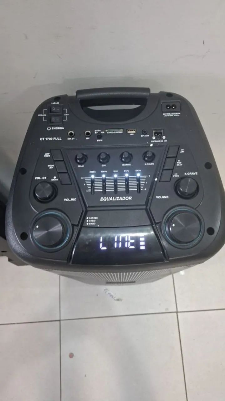 Caixa bluetooth 1700 watts  - Foto 3