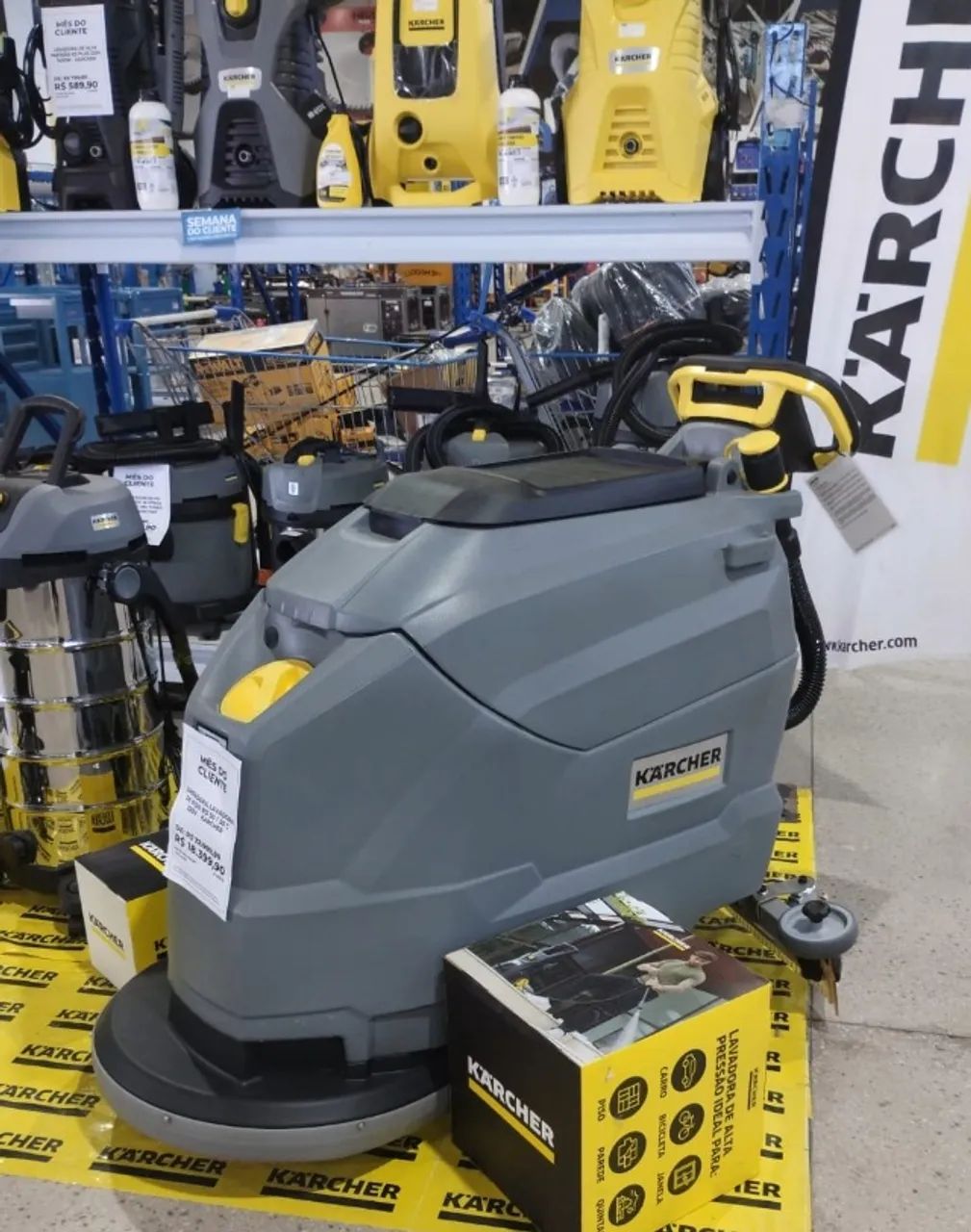 LIMPADORA LAVADORA DE PISO BD 50/50 C 220V - KARCHER