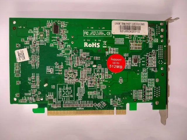 Placa De Video Gf 6500- Com Defeito - Foto 4