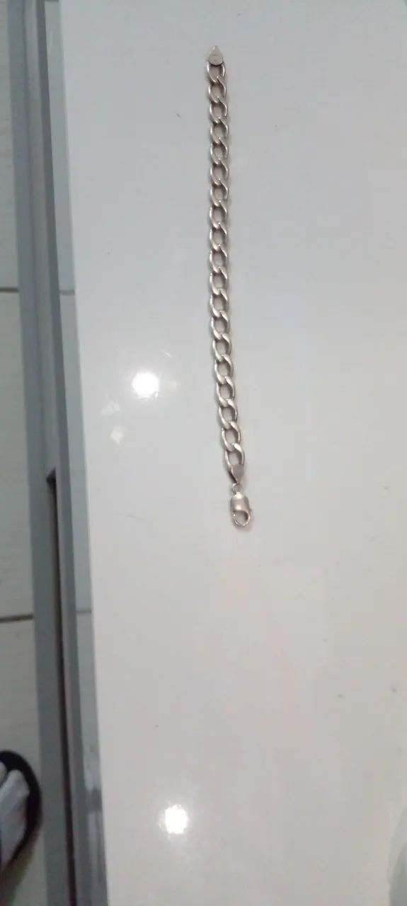 Pulseira elo de prata 950