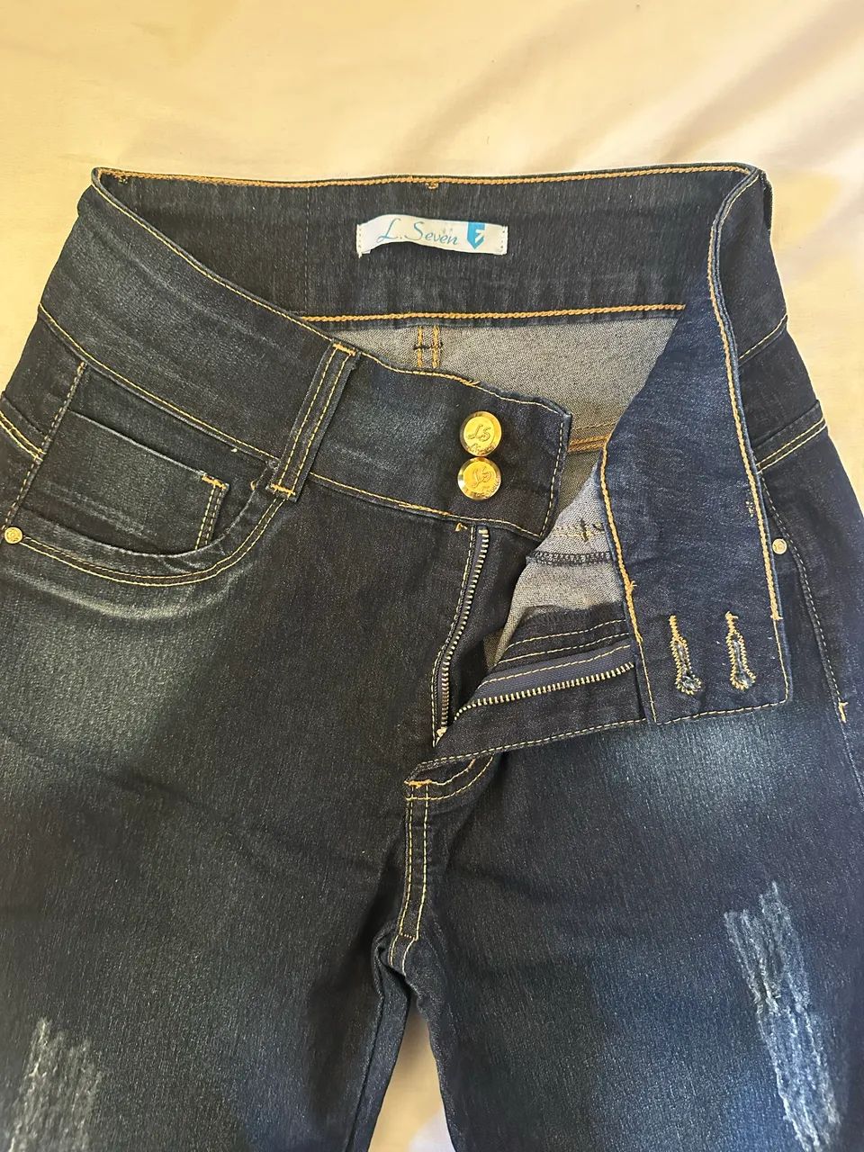 Calça L. Seven Feminina Confortável - Foto 2