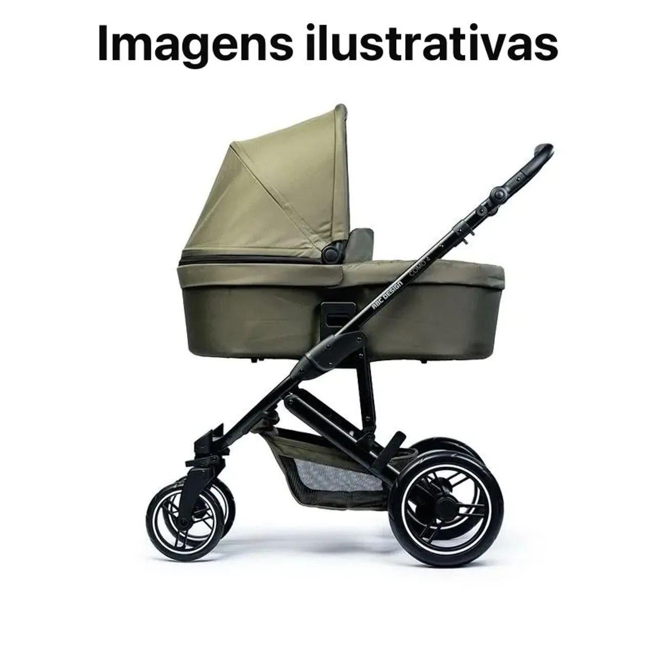 Carrinho bebê ABC Designe Kit Completo - Foto 4