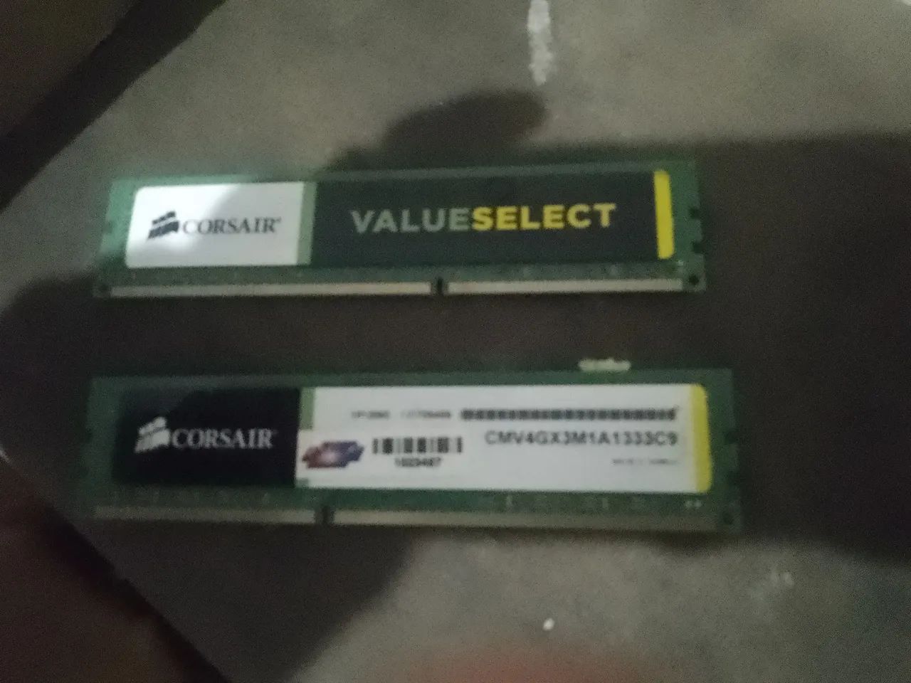 Memória ram ddr3 4 g