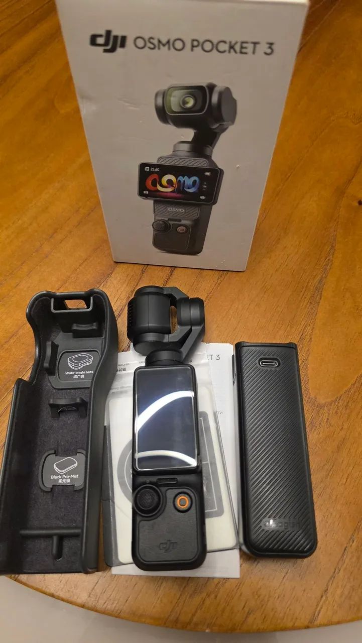 DJI Osmo Pocket 3 praticamente nova na caixa - Foto 2