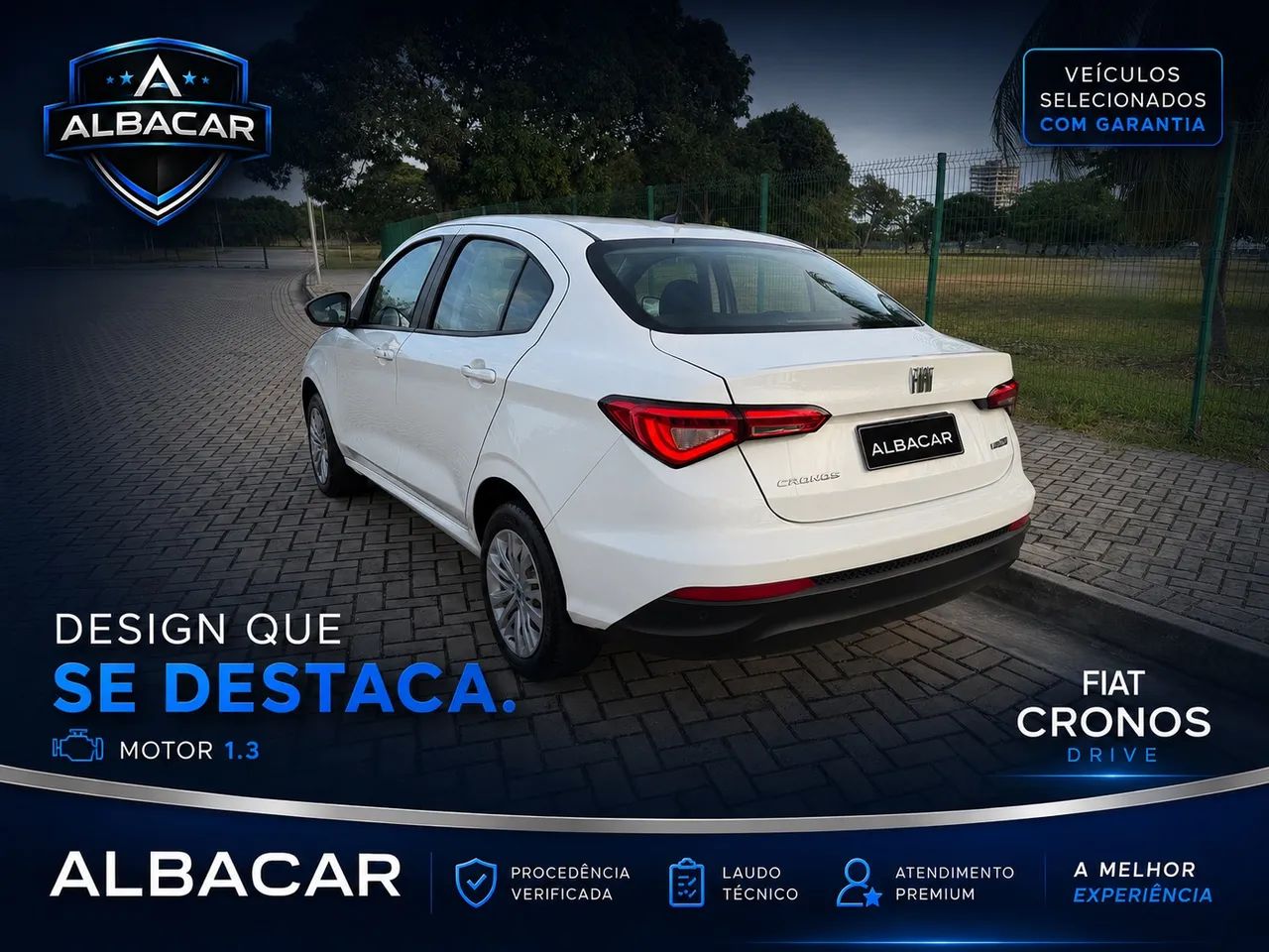 Fiat Cronos Drive 1.3 8V Flex 2024 - Foto 3