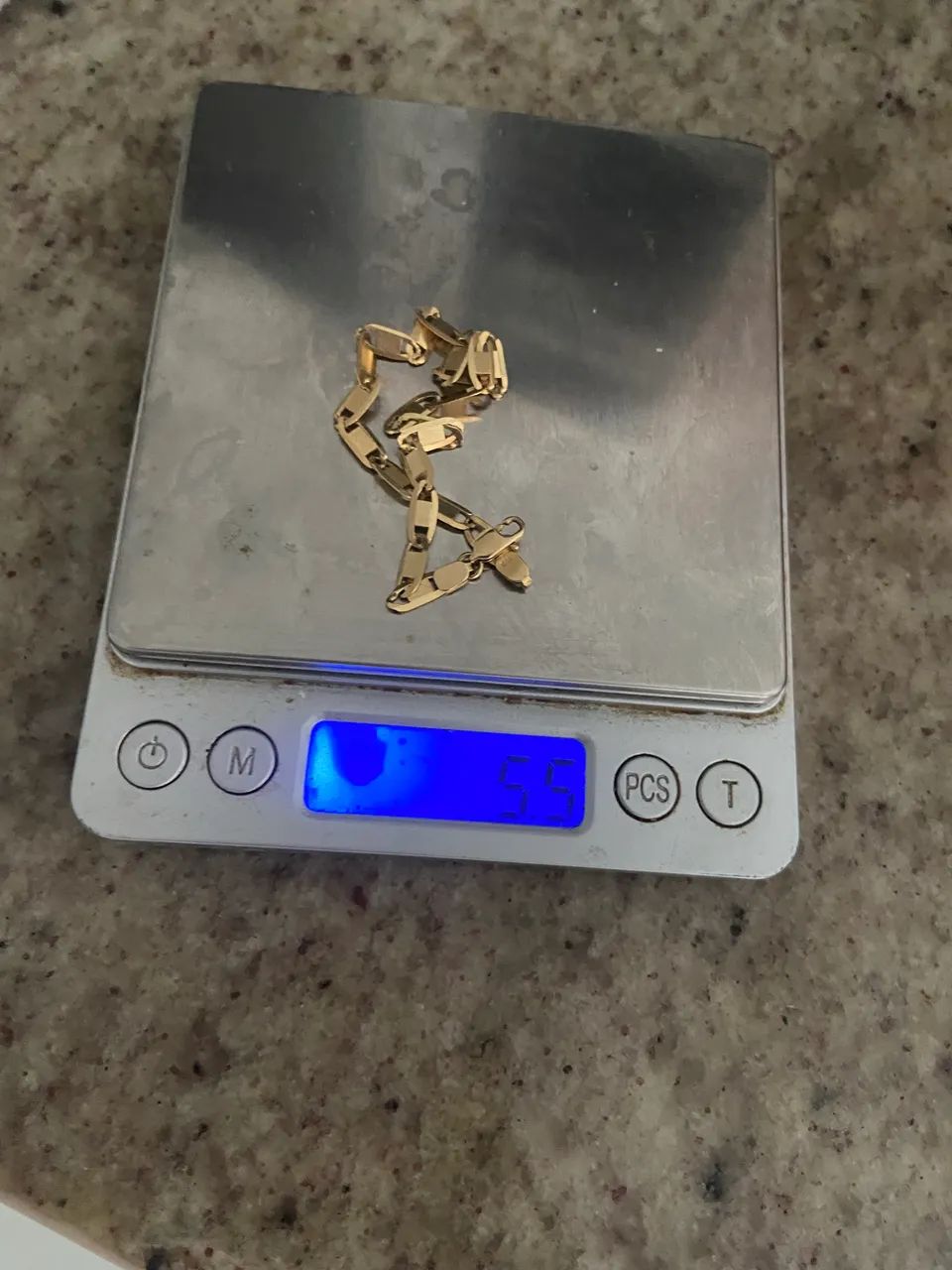 Kit Corrente de Ouro e pulseira 18k 