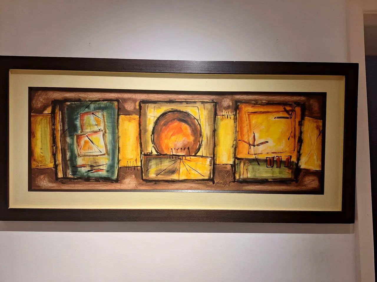 Aparador e quadro decorativo e otima qualidade!  - Foto 3