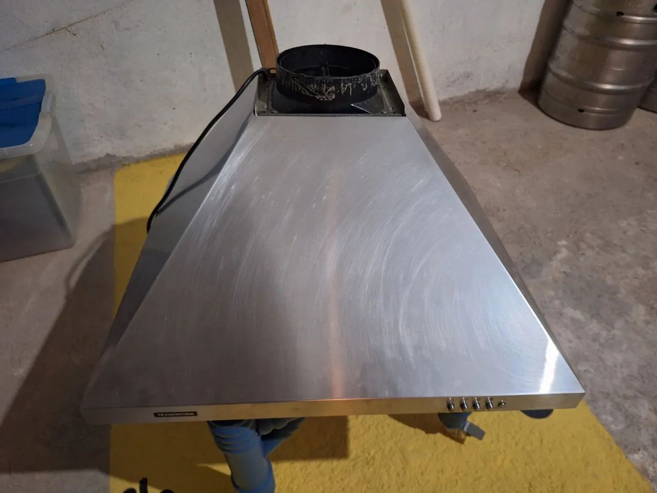 Coifa e depurador de ano inox para fogão de 4 bocas - Foto 2