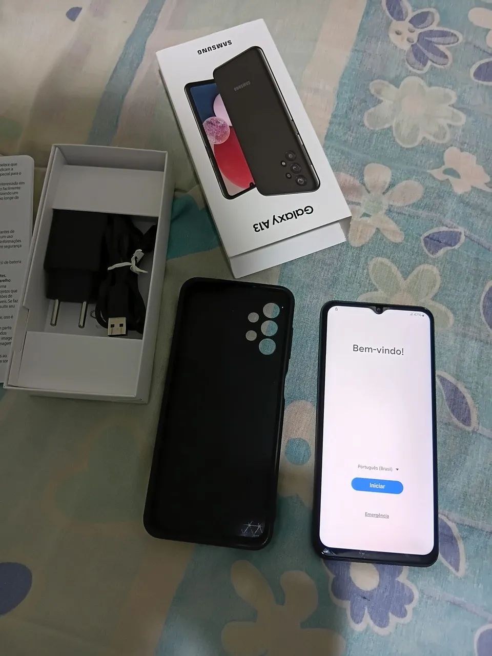 Vendo Celular Samsung A13 com todos os acessórios 