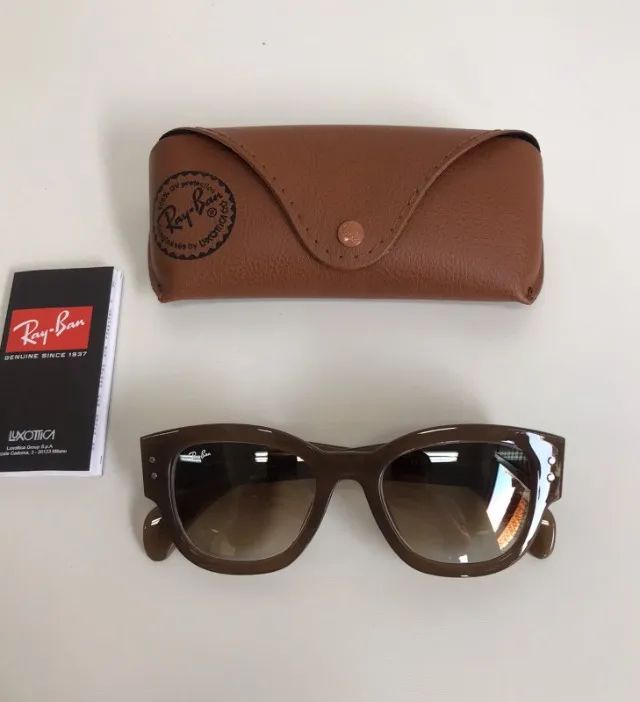 óculos de sol ray ban jorge nude  - Foto 3