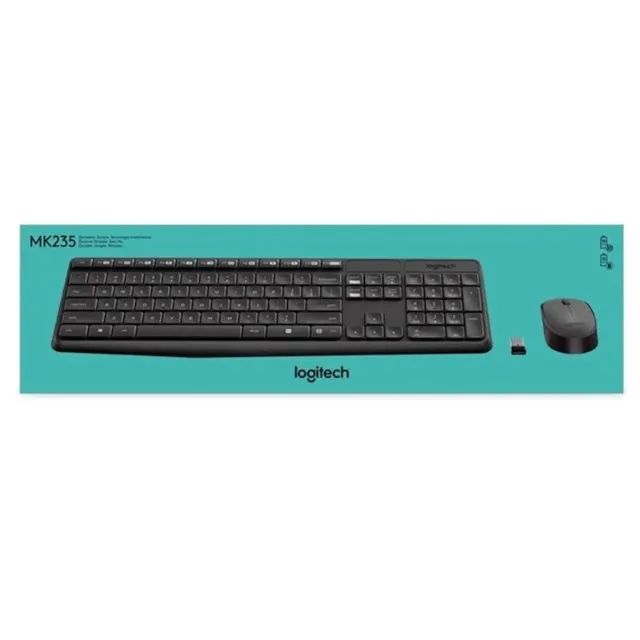 Kit Teclado E Mouse Logitech Sem Fio 441992328732354560