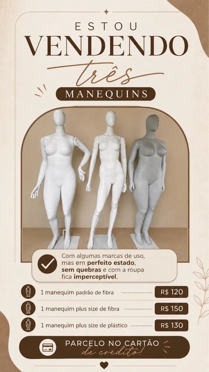 Manequins loja 