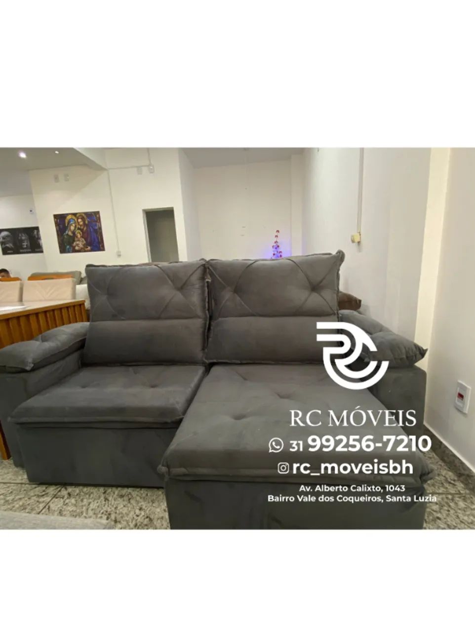 Sofá Retrátil e Reclinável Sofía - Conforto e Qualidade