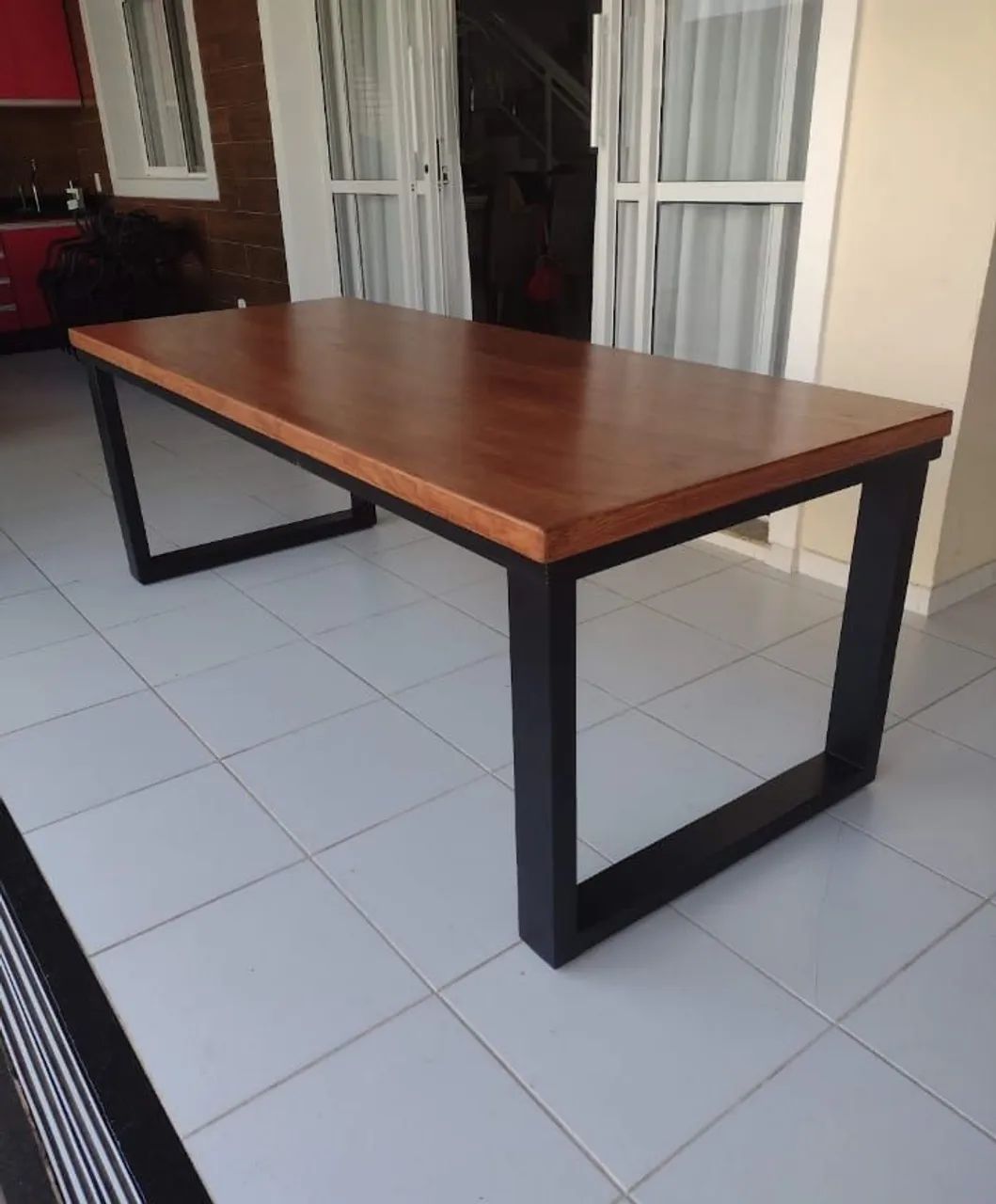 Mesa rústica de madeira (não e MDF ou agromerado - Foto 2
