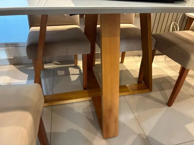 Mesa de jantar retangular - Foto 4