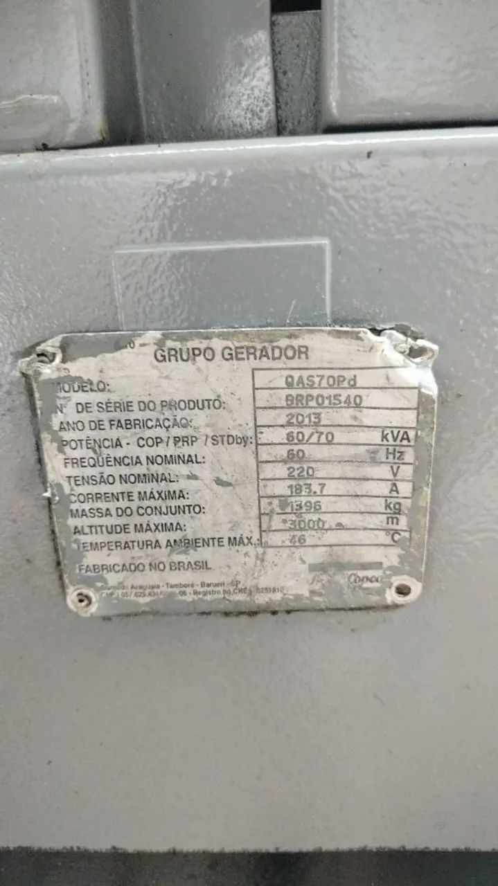GERADOR 70KVA  - Foto 5