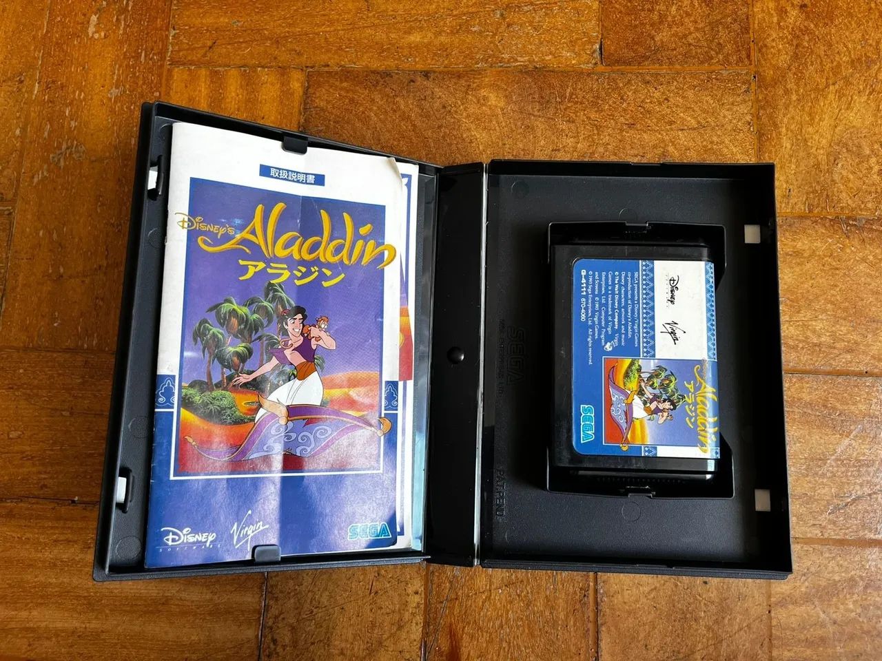 Jogo Aladdin - Mega Drive - Edição japonesa (CIB) - Jogos de Vídeo