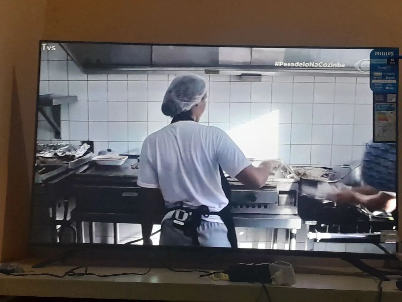 50 polegadas 4k samart Google tv  comando por voz