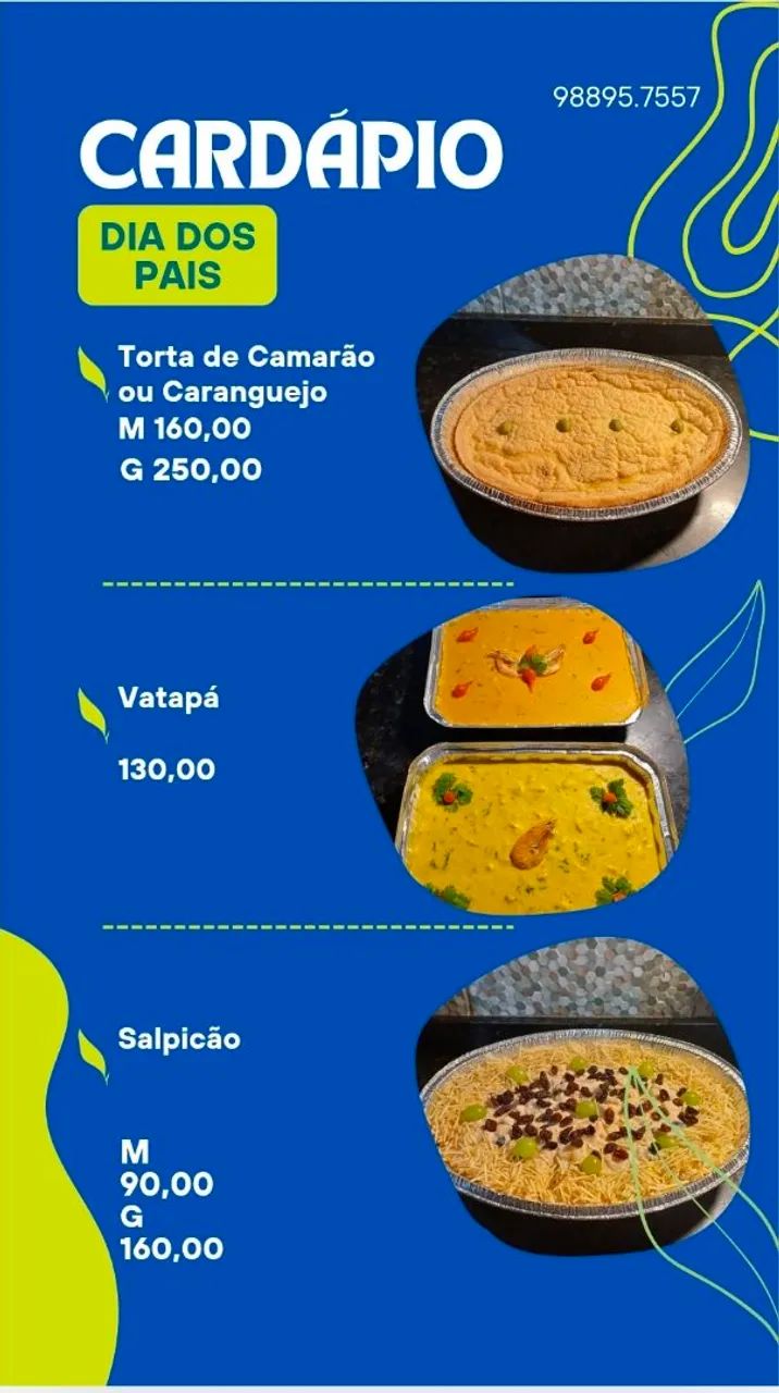 Cardápio dia dos pais  - Foto 3