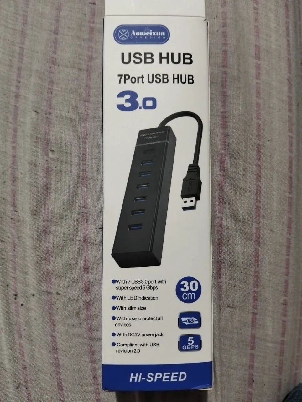 HUB USB 7 portas 3.0