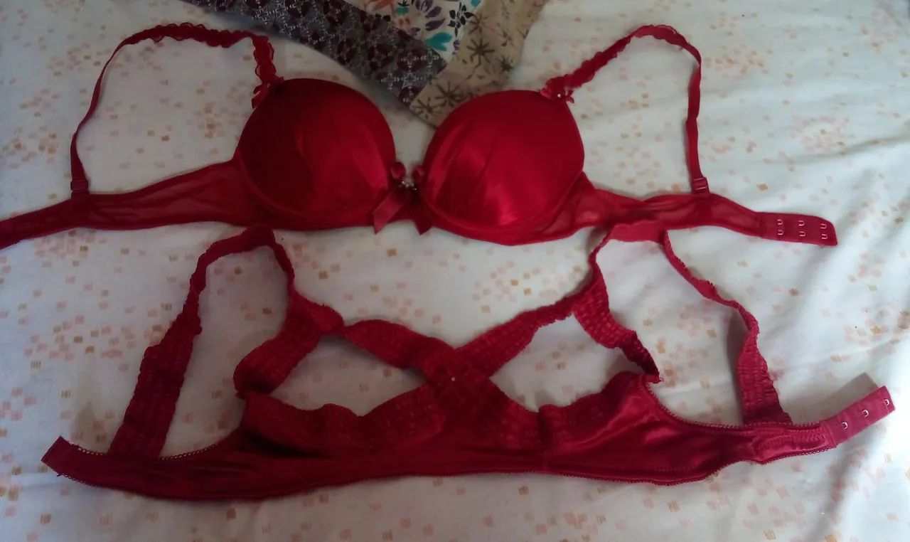 2 sutiãs vermelhos  - Foto 4