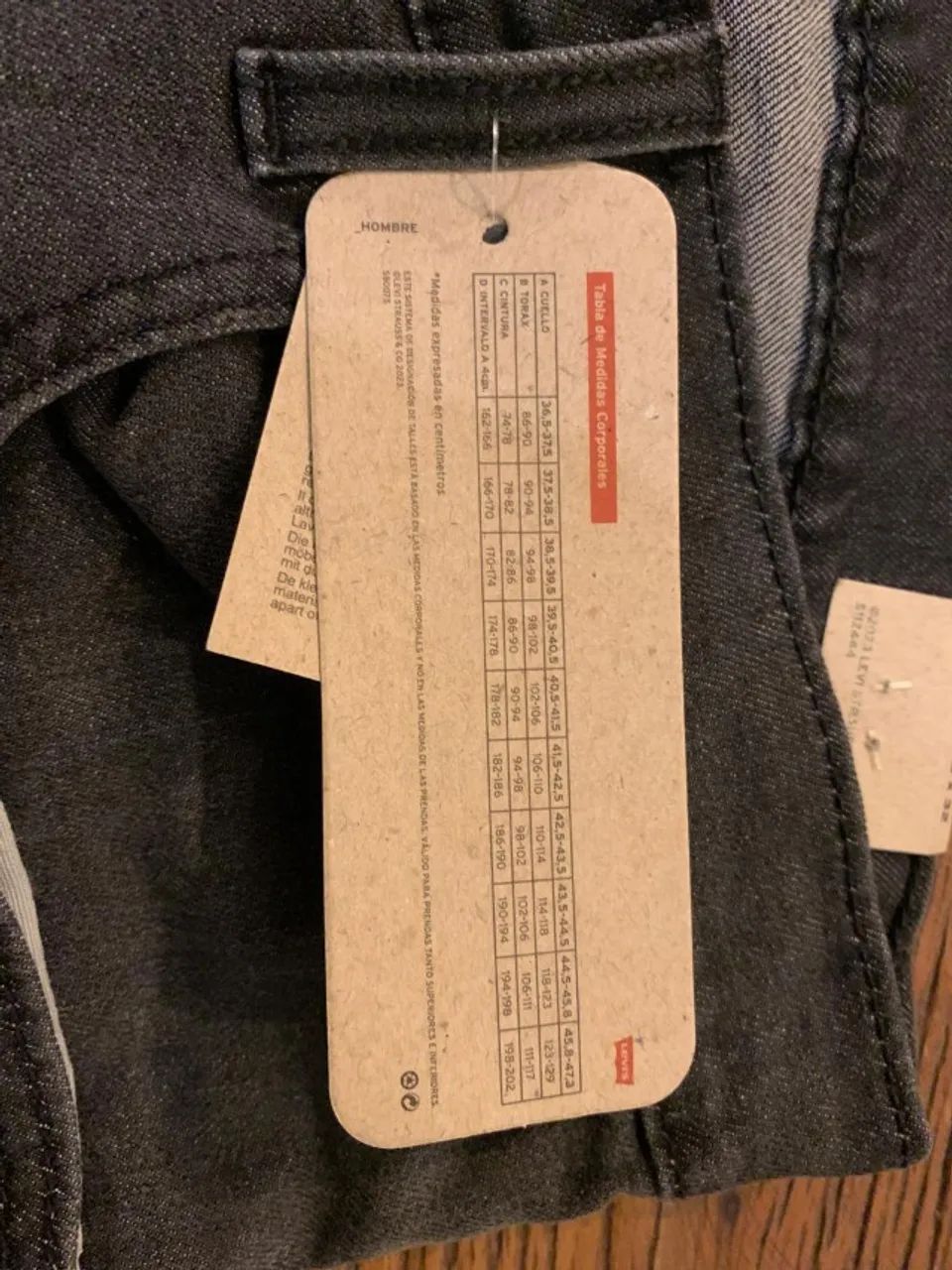 Calça Jeans Levis 512 Slim Taper | NOVA | com etiquetas | W36 L32 - Foto 3