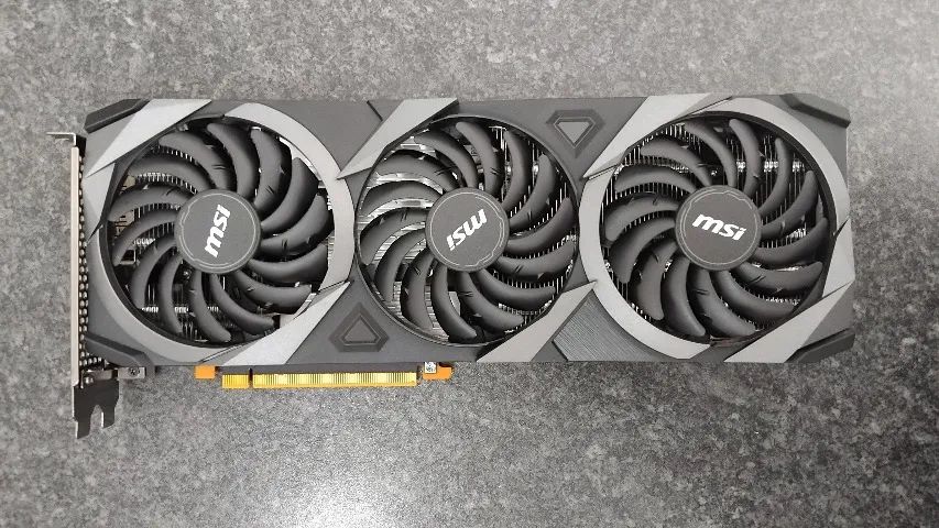 Placa de Vídeo GeForce RTX 3060 MSI VENTUS 3X 12G OC