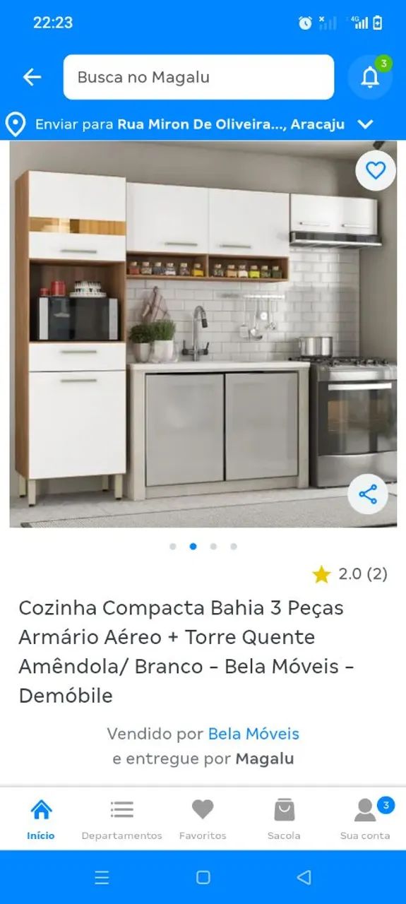 Armário de cozinha 