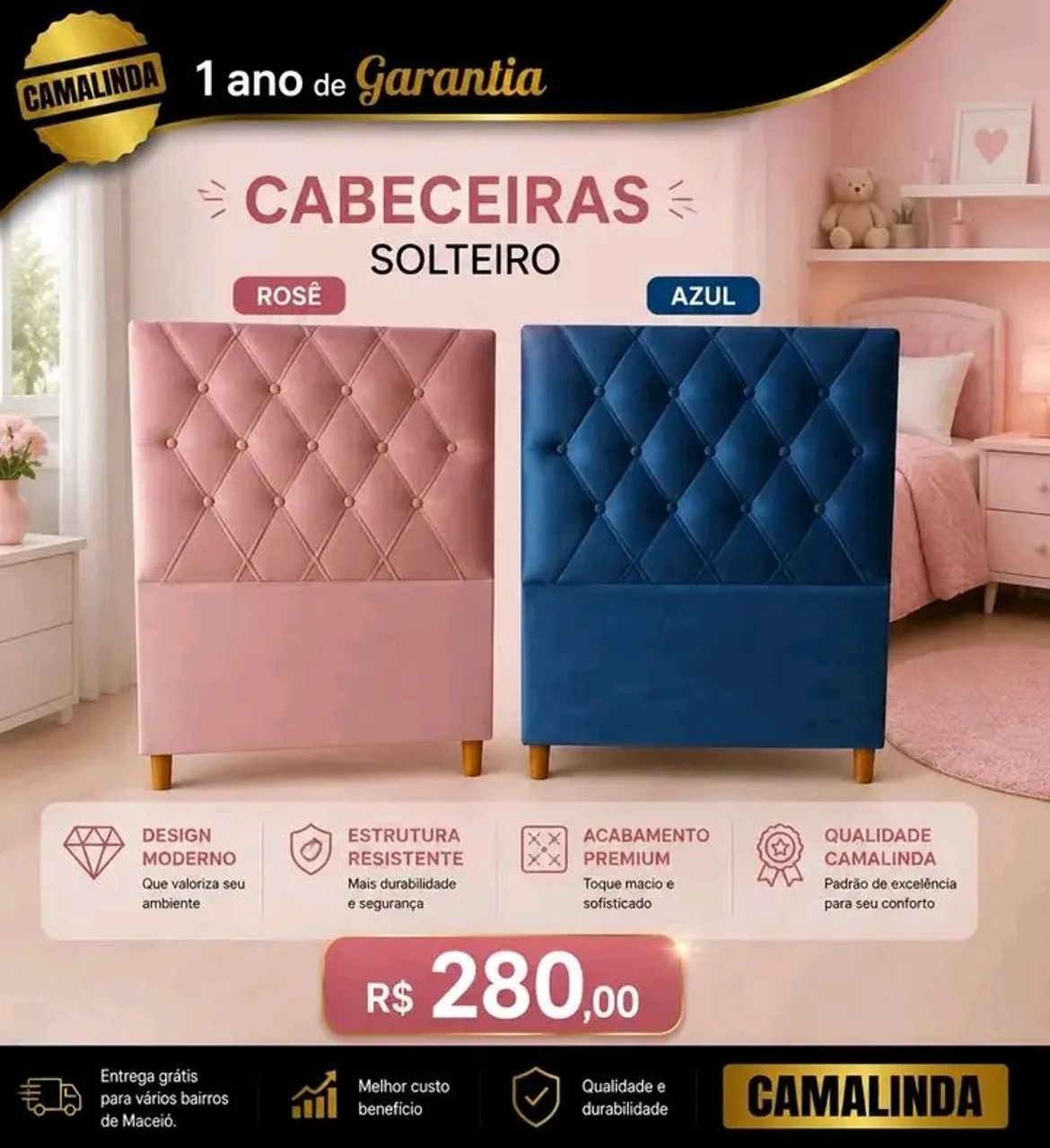 CABICEIRAS Pronta entrega e sob medida  - Foto 3
