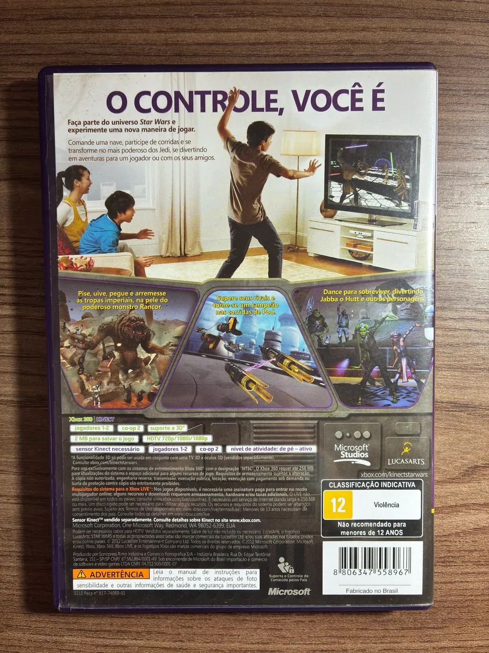 Kinect Star Wars Xbox 360 Original - Foto 2