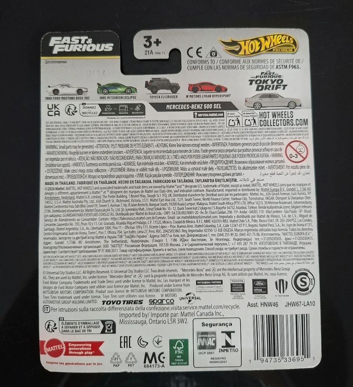 Hot Wheels Mercedes Benz 500 SEL - Foto 2