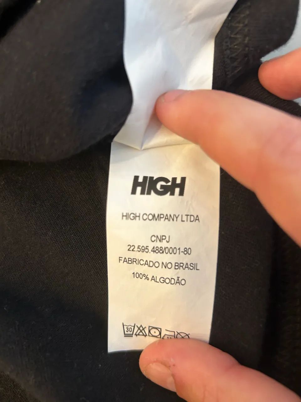 Camiseta High Company x Pace Tomoe Black - Foto 5