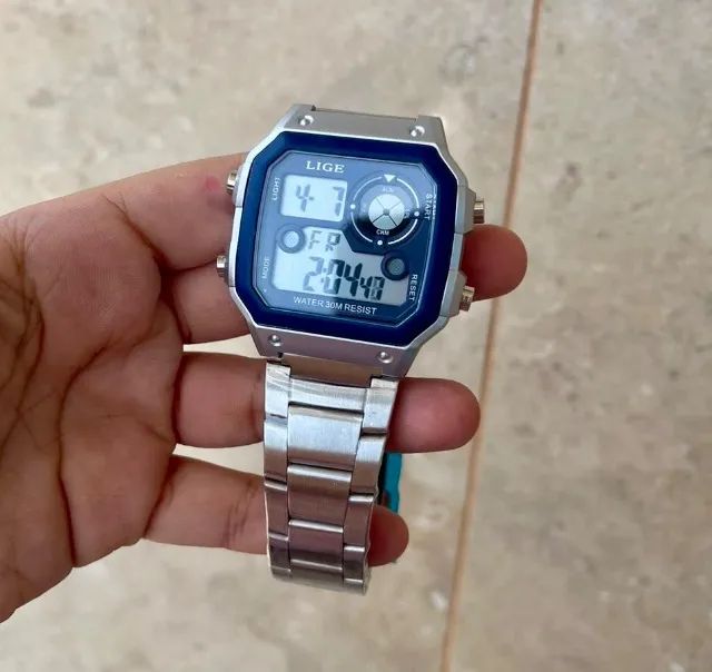 RELOGIO LIGE DIGITAL A PROVA DAGUA - OFERTAS