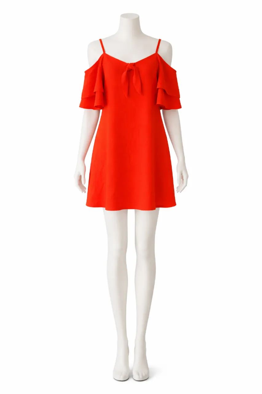 Vestido Cor de Laranja marca SPUK NOVO