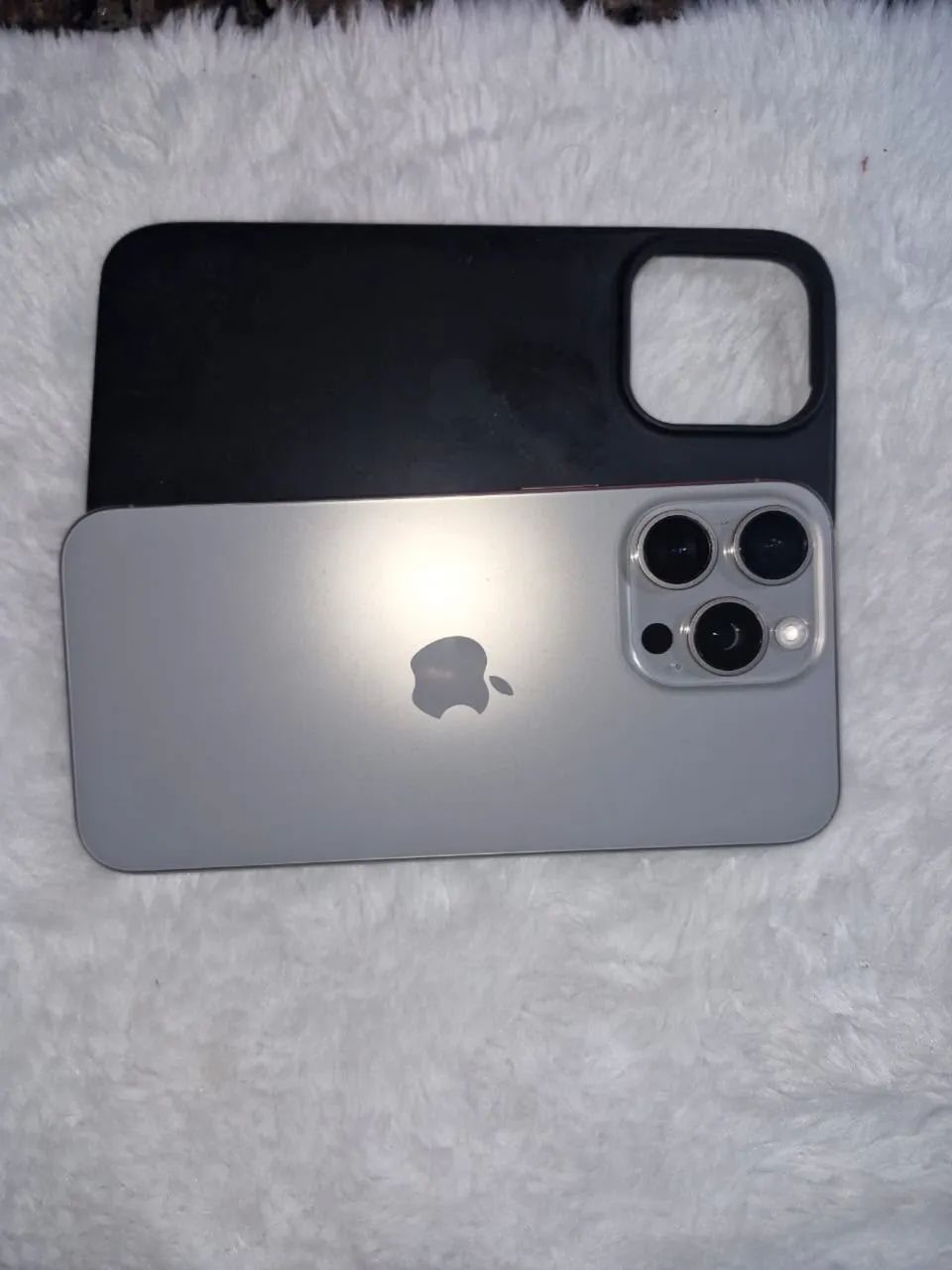 iPhone 15 pro max prata 