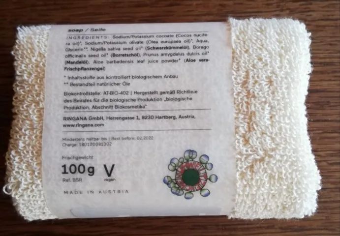Sabonete com toalhinha Ringana - Foto 2