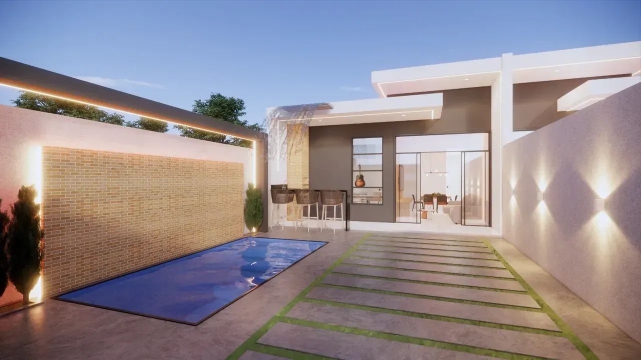 Vendo Casas germinadas no José americo com piscina e sem Piscina