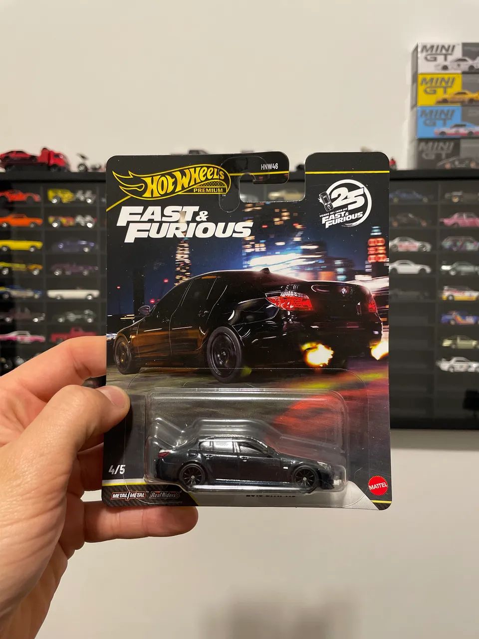 Hot wheels premium BMW M5 Velozes e Furiosos
