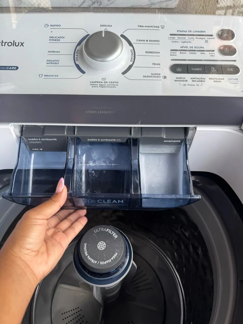 Vendo máquina de lavar semi nova Eletrolux  - Foto 2