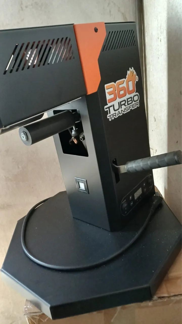 Máquina Transfer Giro 360 Turbo - Para Copos e Canecas - Foto 3