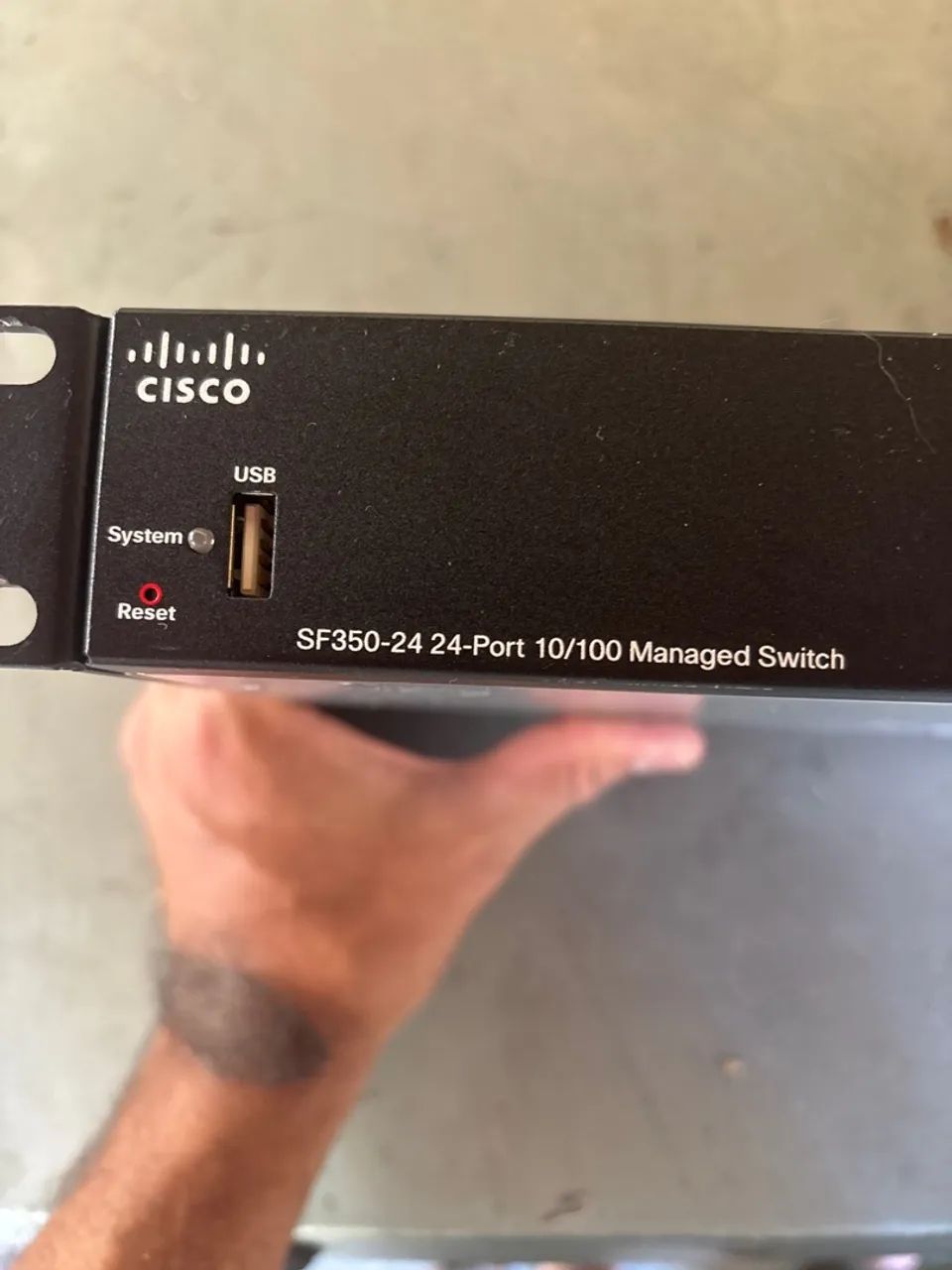 Switch cisco Af 350 24portas  - Foto 2