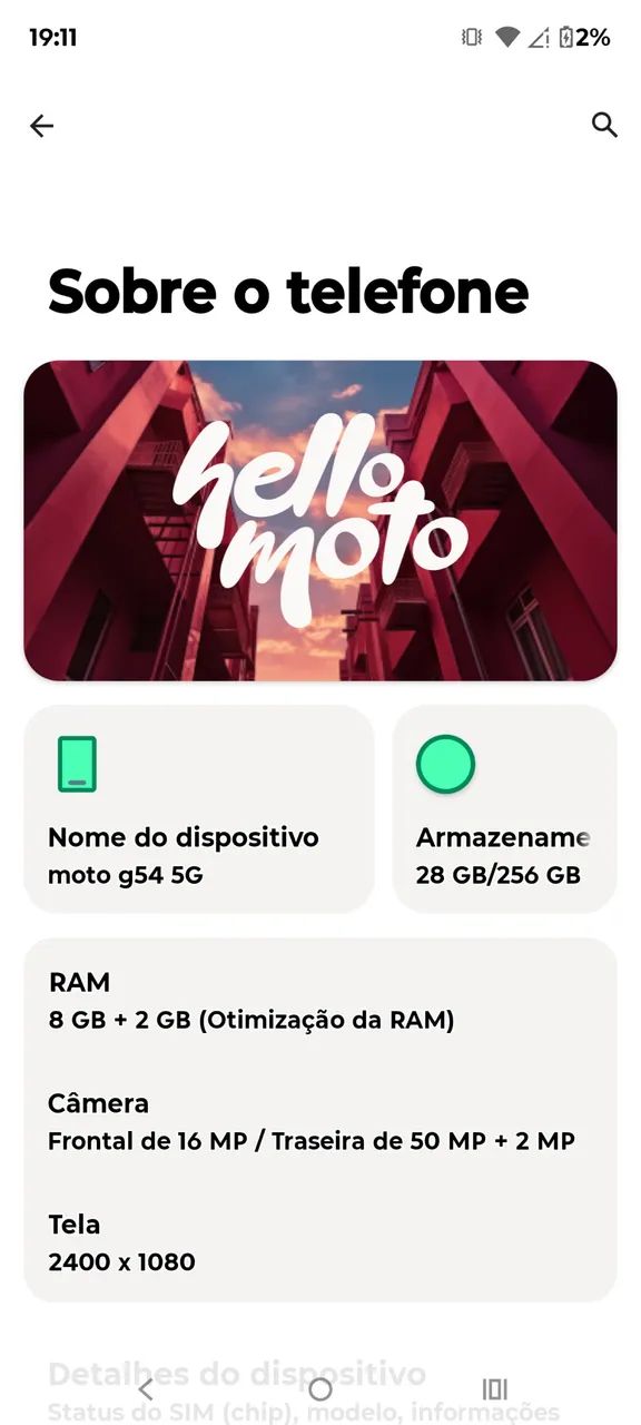 CELULAR MOTO G54 256G - Foto 4
