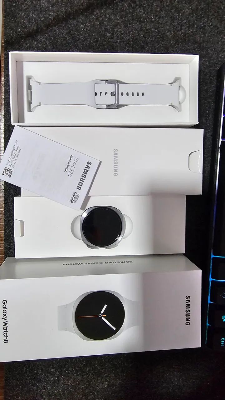 Galaxy Watch 8 40mm Branco - Foto 2
