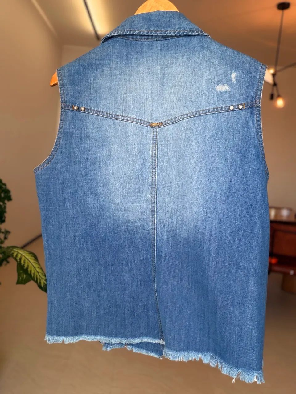 Colete Jeans G Destroyed Ricacci - Foto 4
