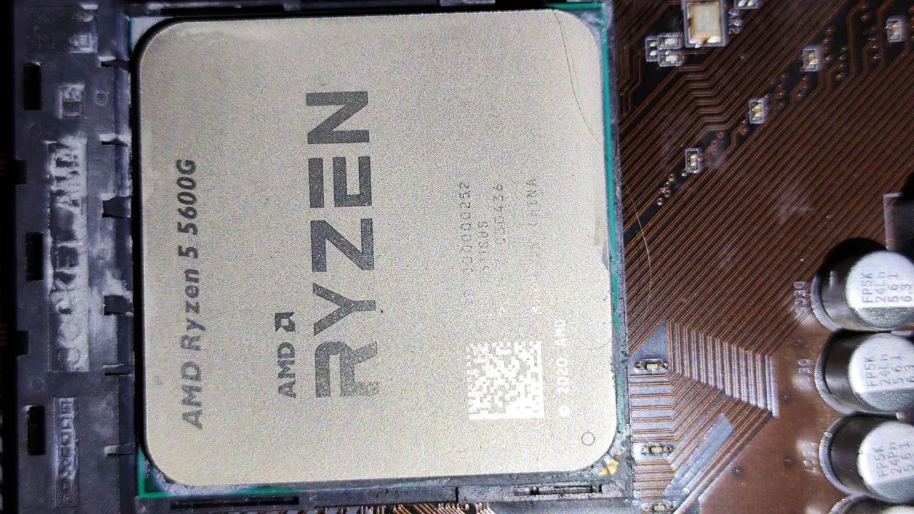 Kit Ryzen 5 5600g + A520M Gigabyte - Foto 3