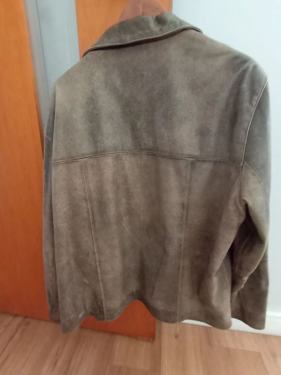 Jaqueta masculina Casual em couro. - Foto 2