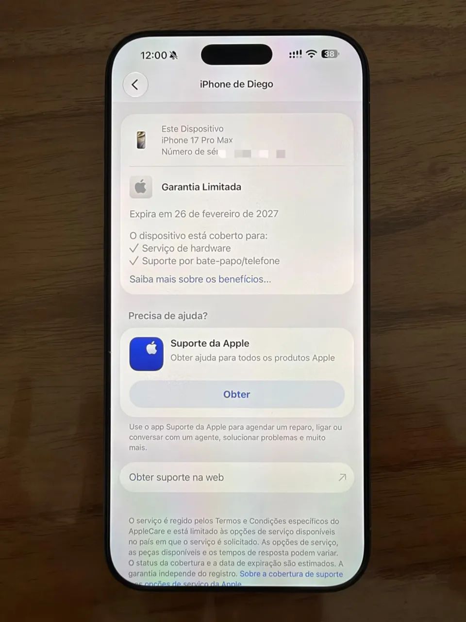 iphone 17 Pro Max 256GB - GARANTIA 02/2027 - Foto 3