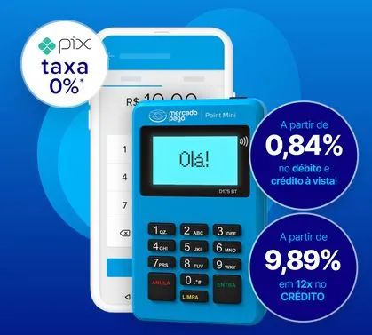 Maquininha de cartão Mercado pago!!! - Foto 3