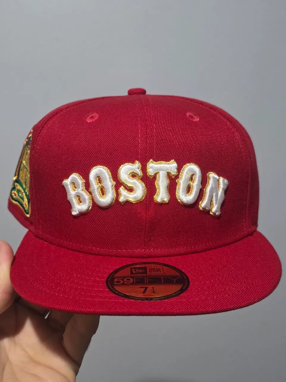 Bone new era red sox 7 1/4 - Foto 3